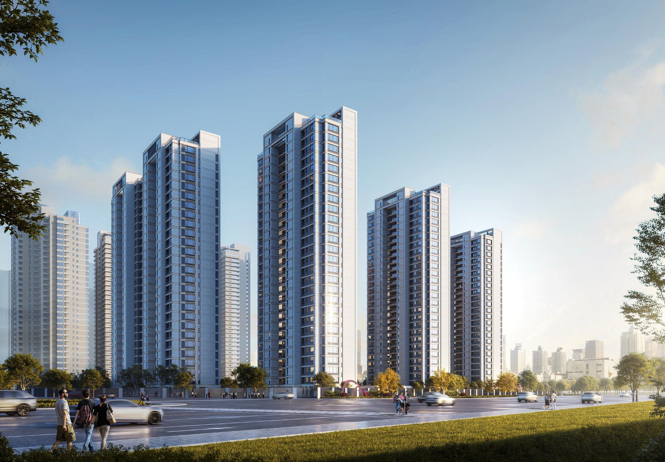 Khu dân cư hiện đại Đảo Đào Hoa, Ôn Châu